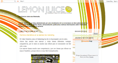 Desktop Screenshot of lemonjuicemx.blogspot.com