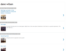 Tablet Screenshot of danebwilson.blogspot.com