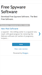 Mobile Screenshot of freespywaresoftware.blogspot.com