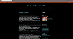 Desktop Screenshot of nomundocurioso.blogspot.com