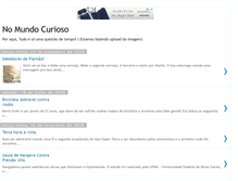 Tablet Screenshot of nomundocurioso.blogspot.com