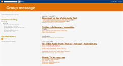 Desktop Screenshot of group-msgb.blogspot.com
