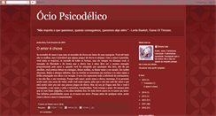 Desktop Screenshot of ociopsicodelico.blogspot.com