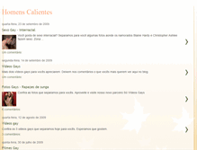 Tablet Screenshot of homens-calientes.blogspot.com