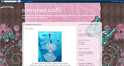 Desktop Screenshot of cherishedcrafts.blogspot.com