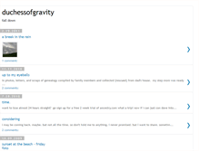 Tablet Screenshot of duchessofgravity.blogspot.com