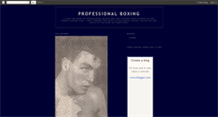 Desktop Screenshot of guvsprofessionalboxing.blogspot.com