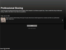 Tablet Screenshot of guvsprofessionalboxing.blogspot.com