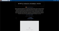 Desktop Screenshot of myrtlebeachyundai.blogspot.com