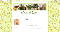 Desktop Screenshot of blogcoisasdecasa.blogspot.com