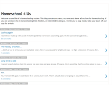Tablet Screenshot of homeschool4us.blogspot.com
