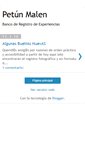 Mobile Screenshot of petunmalenrosario.blogspot.com