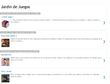 Tablet Screenshot of jardindejuegos.blogspot.com