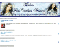 Tablet Screenshot of favolosofanscarolinamarconi.blogspot.com