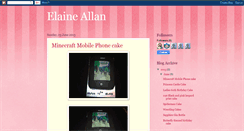 Desktop Screenshot of elaineallan.blogspot.com