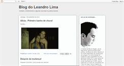 Desktop Screenshot of blogdoleandrolima.blogspot.com