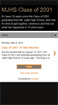 Mobile Screenshot of mjhs2001.blogspot.com