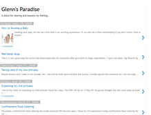 Tablet Screenshot of glenysblog.blogspot.com