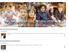 Tablet Screenshot of lagrangemontessori.blogspot.com