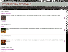 Tablet Screenshot of 12indianfestivals.blogspot.com