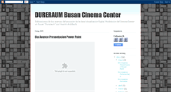 Desktop Screenshot of busancinemacenter-vis.blogspot.com