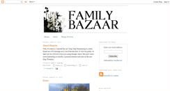 Desktop Screenshot of familybazaar.blogspot.com