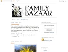 Tablet Screenshot of familybazaar.blogspot.com