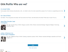 Tablet Screenshot of ghaprofile.blogspot.com
