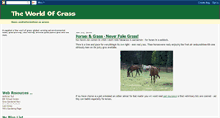 Desktop Screenshot of grassworld1.blogspot.com