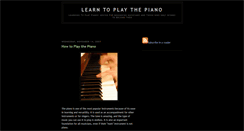 Desktop Screenshot of givepianoandplay.blogspot.com