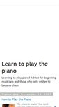 Mobile Screenshot of givepianoandplay.blogspot.com