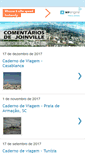 Mobile Screenshot of comentariosdejoinville.blogspot.com