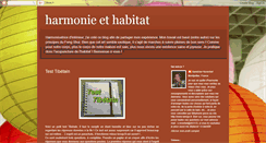 Desktop Screenshot of harmonie-habitat.blogspot.com