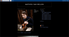 Desktop Screenshot of mathieuvanbellen.blogspot.com