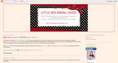 Desktop Screenshot of lil-redriding-hood.blogspot.com