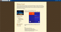 Desktop Screenshot of javiermaramusicacoral.blogspot.com
