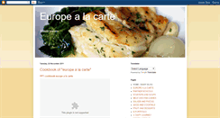 Desktop Screenshot of europealacarte.blogspot.com
