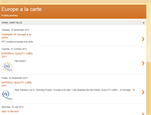 Tablet Screenshot of europealacarte.blogspot.com
