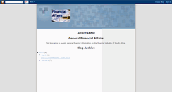 Desktop Screenshot of finaffairs.blogspot.com