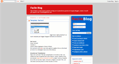 Desktop Screenshot of facileblog.blogspot.com