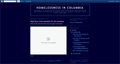 Desktop Screenshot of columbiahomeless.blogspot.com