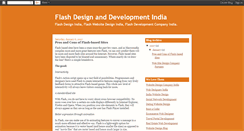 Desktop Screenshot of flashdesignindia.blogspot.com