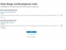 Tablet Screenshot of flashdesignindia.blogspot.com