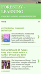 Mobile Screenshot of forestry-learning.blogspot.com