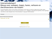 Tablet Screenshot of internetmakelaars.blogspot.com