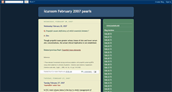Desktop Screenshot of february-2007-icuroom.blogspot.com
