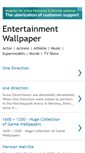 Mobile Screenshot of entertainment-wallpaper.blogspot.com