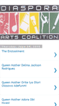 Mobile Screenshot of diasporaartscoalitionboard.blogspot.com