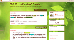 Desktop Screenshot of edp3f2011.blogspot.com