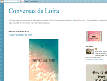 Tablet Screenshot of conversasdaloira.blogspot.com